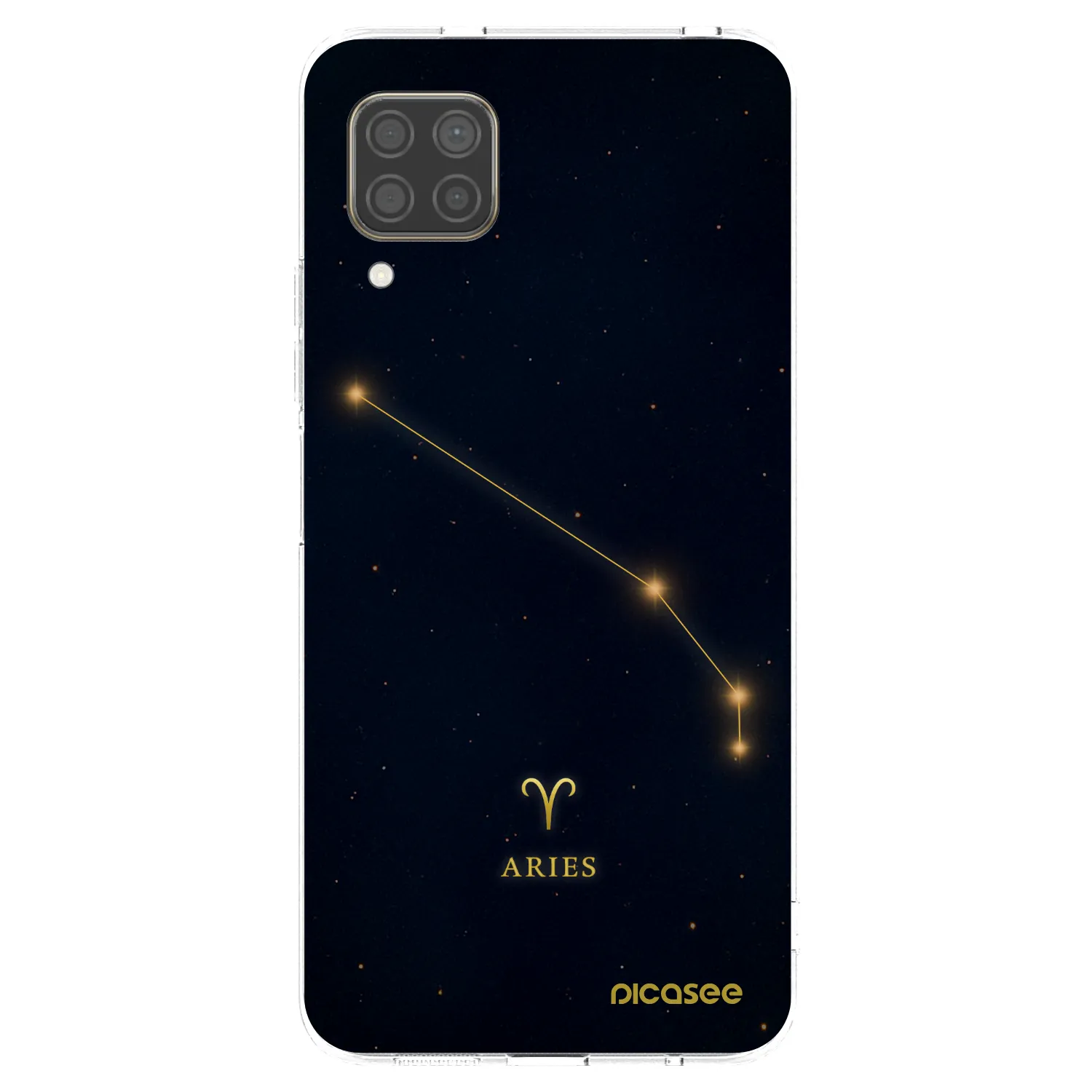 Picasee átlátszó szilikon tok az alábbi mobiltelefonokra Huawei P40 Lite - ARIES