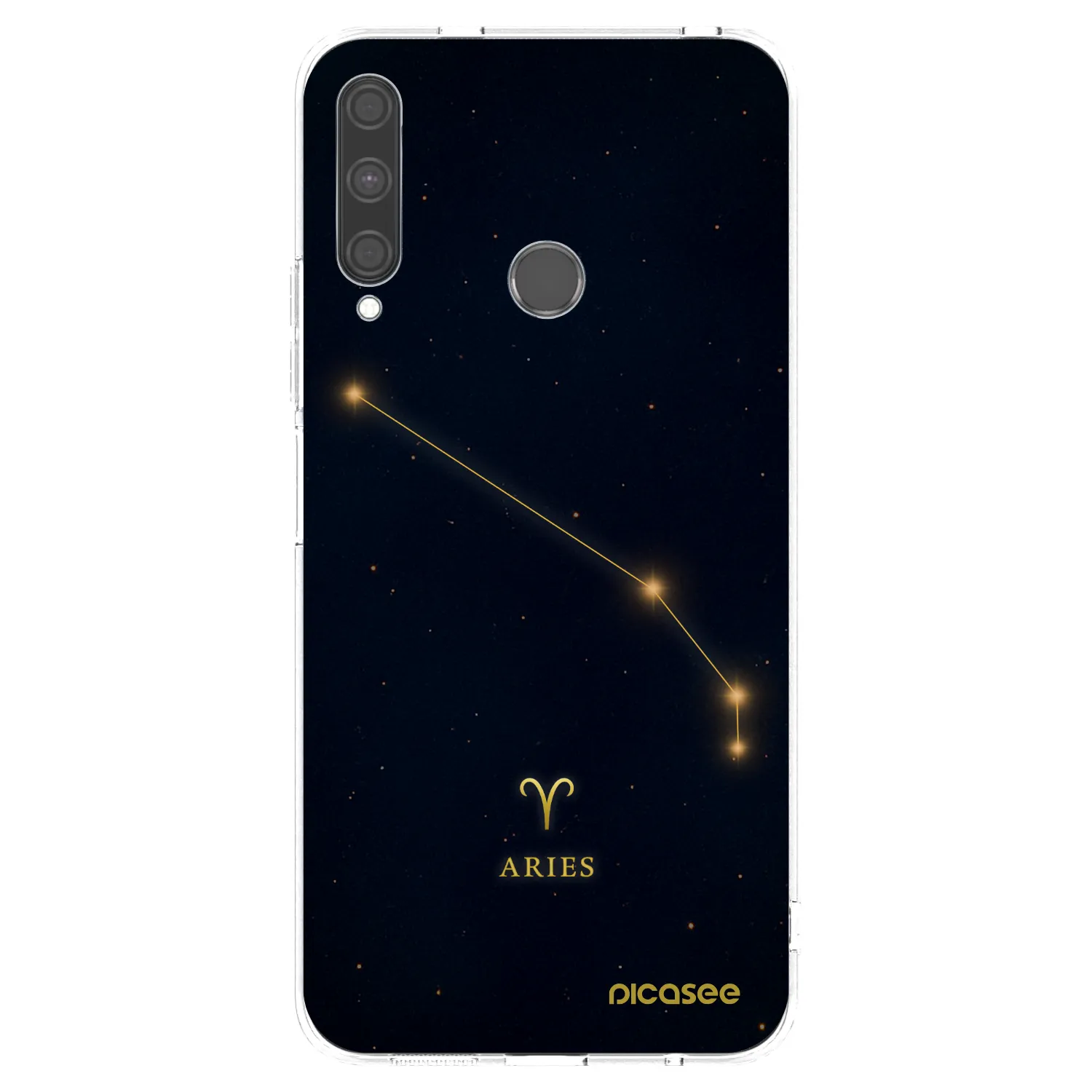 Picasee átlátszó szilikon tok az alábbi mobiltelefonokra Huawei P40 Lite E - ARIES