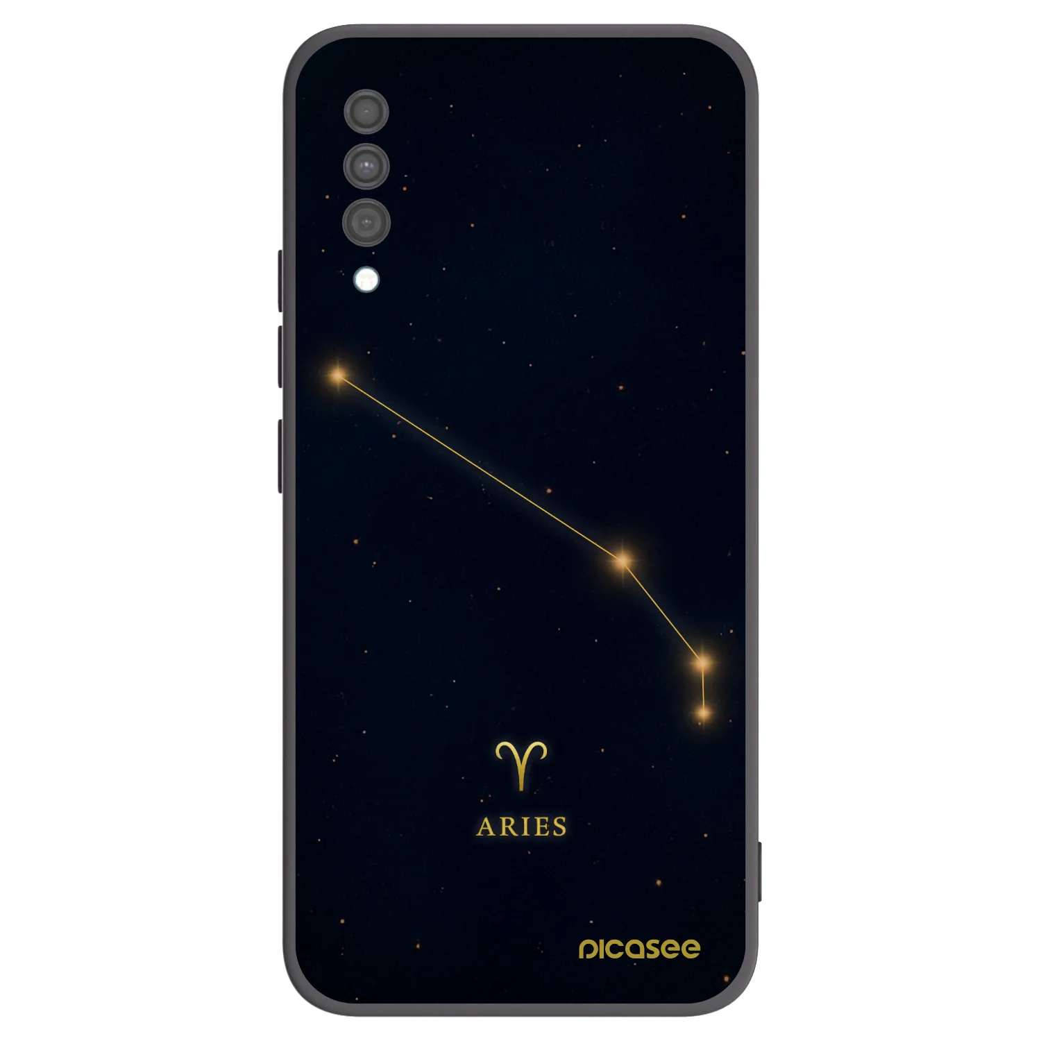 Picasee fekete szilikon tok az alábbi mobiltelefonokra Samsung Galaxy A30s A307F - ARIES