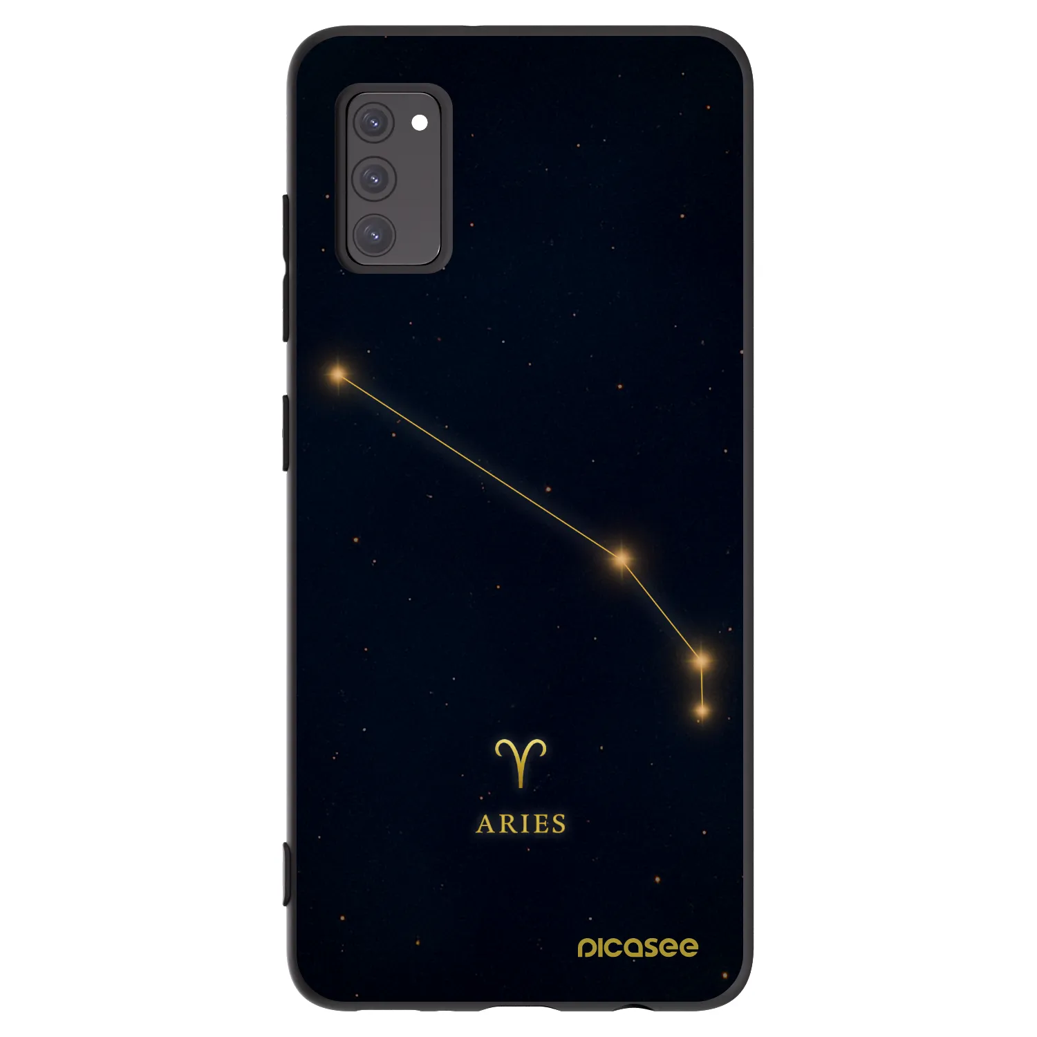 Picasee fekete szilikon tok az alábbi mobiltelefonokra Samsung Galaxy A41 A415F - ARIES