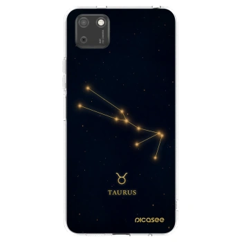 Picasee átlátszó szilikon tok az alábbi mobiltelefonokra Huawei Y5P - TAURUS