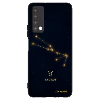 Picasee fekete szilikon tok az alábbi mobiltelefonokra Huawei P Smart 2021 - TAURUS