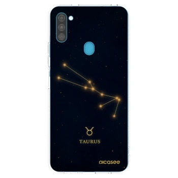 Picasee átlátszó szilikon tok az alábbi mobiltelefonokra Samsung Galaxy M11 - TAURUS