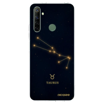 Picasee átlátszó szilikon tok az alábbi mobiltelefonokra Realme 6i - TAURUS