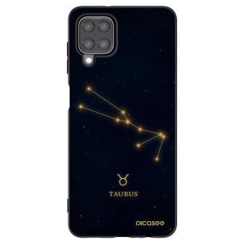 Picasee fekete szilikon tok az alábbi mobiltelefonokra Samsung Galaxy A12 A125F - TAURUS