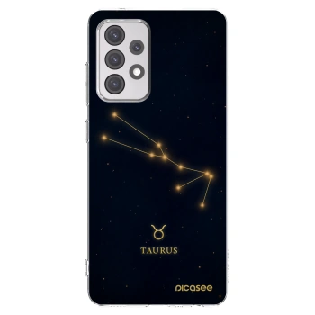 Picasee átlátszó szilikon tok az alábbi mobiltelefonokra Samsung Galaxy A52 5G A525F - TAURUS