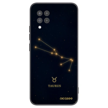 Picasee fekete szilikon tok az alábbi mobiltelefonokra Samsung Galaxy A42 A426B - TAURUS