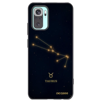 Picasee fekete szilikon tok az alábbi mobiltelefonokra Xiaomi Redmi Note 10 Pro - TAURUS