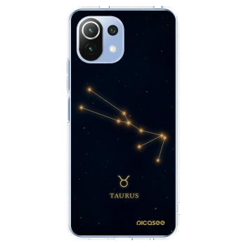 Picasee átlátszó szilikon tok az alábbi mobiltelefonokra Xiaomi Mi 11 Lite - TAURUS