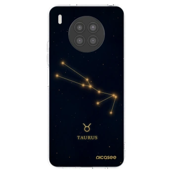 Picasee átlátszó szilikon tok az alábbi mobiltelefonokra Huawei Nova 8i - TAURUS