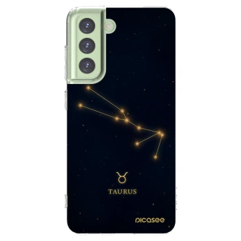 Picasee átlátszó szilikon tok az alábbi mobiltelefonokra Samsung Galaxy S21 FE 5G - TAURUS