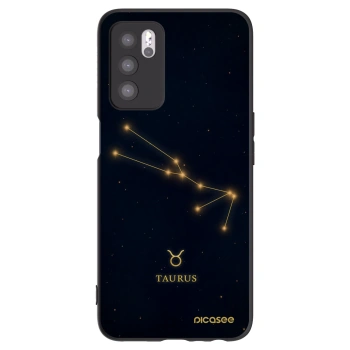 Picasee fekete szilikon tok az alábbi mobiltelefonokra OPPO A16s - TAURUS