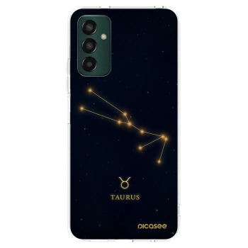 Picasee átlátszó szilikon tok az alábbi mobiltelefonokra Samsung Galaxy M13 M135F - TAURUS