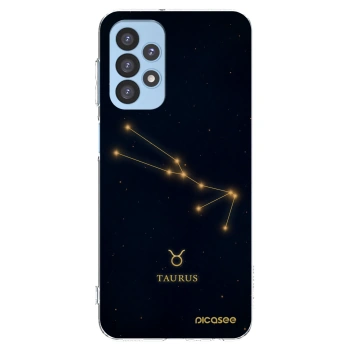 Picasee átlátszó szilikon tok az alábbi mobiltelefonokra Samsung Galaxy A23 A235F 4G - TAURUS