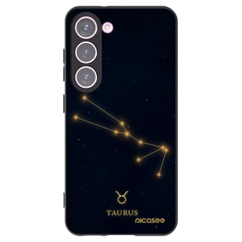 Picasee fekete szilikon tok az alábbi mobiltelefonokra Samsung Galaxy S23 5G - TAURUS