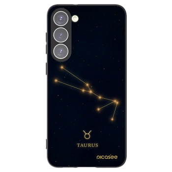 Picasee fekete szilikon tok az alábbi mobiltelefonokra Samsung Galaxy S23+ 5G - TAURUS