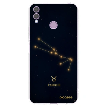 Picasee átlátszó szilikon tok az alábbi mobiltelefonokra Honor 8X - TAURUS