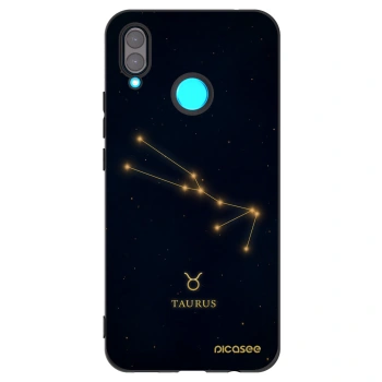 Picasee fekete szilikon tok az alábbi mobiltelefonokra Huawei Nova 3 - TAURUS
