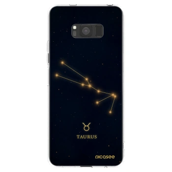 Picasee átlátszó szilikon tok az alábbi mobiltelefonokra Samsung Galaxy S8 G950F - TAURUS