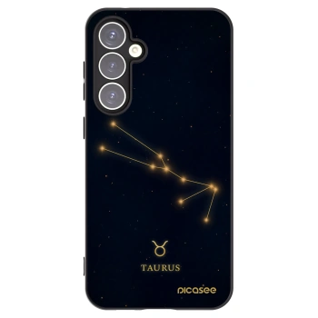 Picasee fekete szilikon tok az alábbi mobiltelefonokra Samsung Galaxy S23 FE S711B - TAURUS