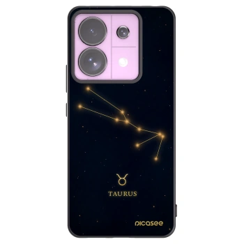 Picasee fekete szilikon tok az alábbi mobiltelefonokra Xiaomi Redmi Note 13 Pro 5G - TAURUS