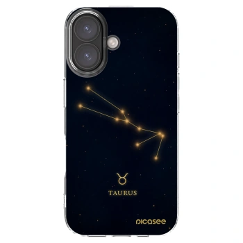 Picasee átlátszó szilikon tok az alábbi mobiltelefonokra Apple iPhone 16 - TAURUS
