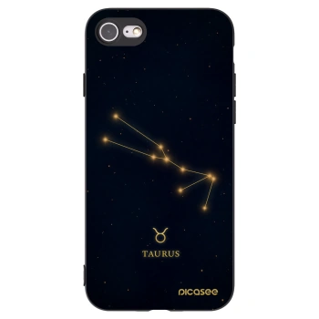 Picasee fekete szilikon tok az alábbi mobiltelefonokra Apple iPhone 8 - TAURUS