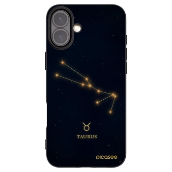 Picasee fekete szilikon tok az alábbi mobiltelefonokra Apple iPhone 16 Plus - TAURUS