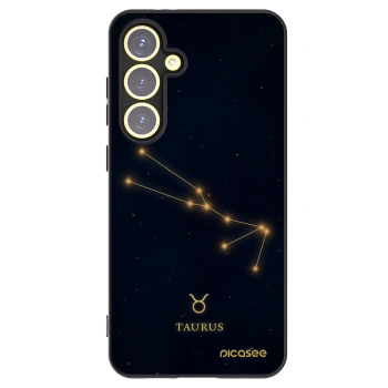 Picasee fekete szilikon tok az alábbi mobiltelefonokra Samsung Galaxy S24 FE S721B - TAURUS