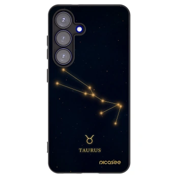 Picasee fekete szilikon tok az alábbi mobiltelefonokra Samsung Galaxy S25 5G - TAURUS