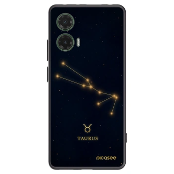 Picasee fekete szilikon tok az alábbi mobiltelefonokra Motorola Moto G35 5G - TAURUS
