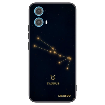 Picasee fekete szilikon tok az alábbi mobiltelefonokra Motorola Moto G34 5G - TAURUS