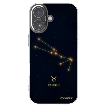 Picasee átlátszó szilikon tok az alábbi mobiltelefonokra Apple iPhone 17 - TAURUS