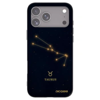 Picasee fekete szilikon tok az alábbi mobiltelefonokra Apple iPhone 17 Pro Max - TAURUS