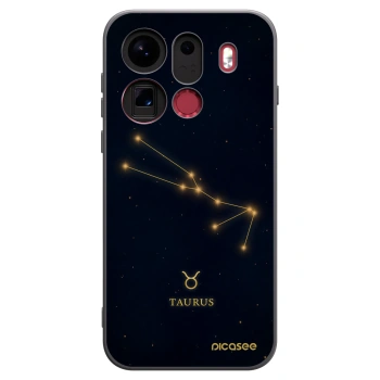 Picasee fekete szilikon tok az alábbi mobiltelefonokra OPPO Find X9 Pro - TAURUS