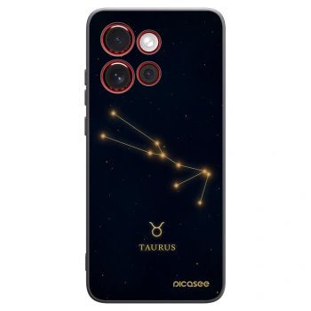Picasee fekete szilikon tok az alábbi mobiltelefonokra Motorola Edge 60 Neo 5G - TAURUS