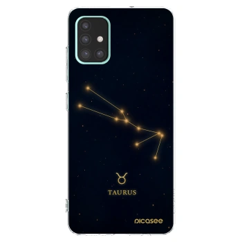 Picasee átlátszó szilikon tok az alábbi mobiltelefonokra Samsung Galaxy A51 A515F - TAURUS