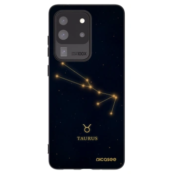 Picasee fekete szilikon tok az alábbi mobiltelefonokra Samsung Galaxy S20 Ultra 5G G988F - TAURUS