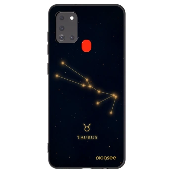Picasee fekete szilikon tok az alábbi mobiltelefonokra Samsung Galaxy A21s - TAURUS