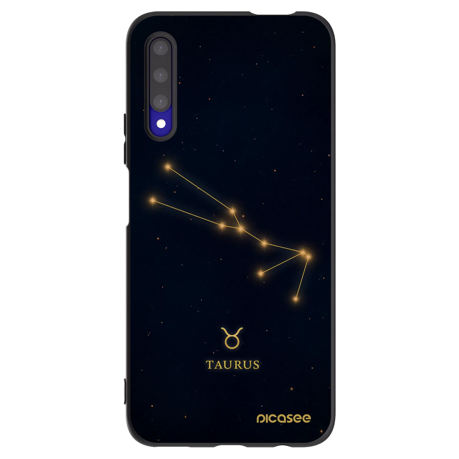 Picasee fekete szilikon tok az alábbi mobiltelefonokra Honor 9X Pro - TAURUS