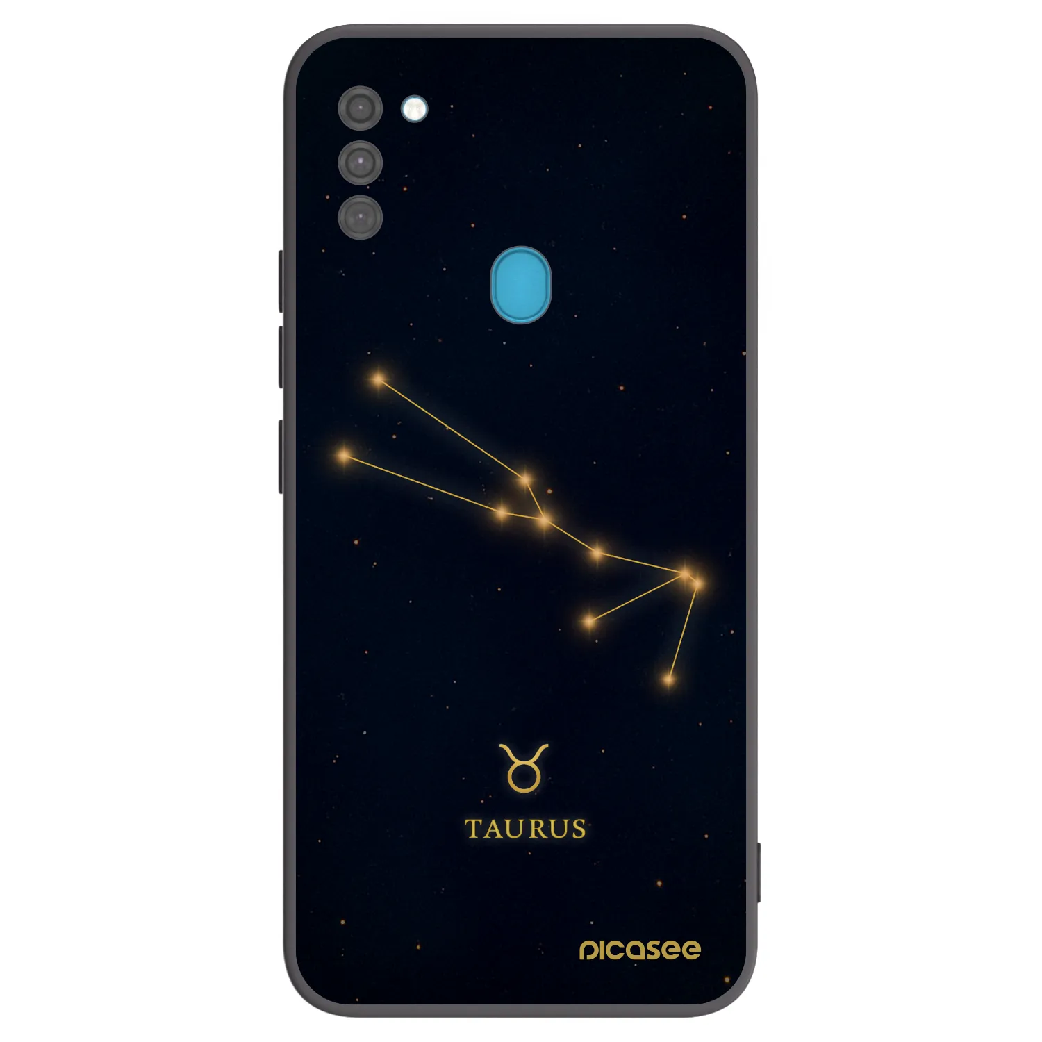 Picasee fekete szilikon tok az alábbi mobiltelefonokra Samsung Galaxy M11 - TAURUS