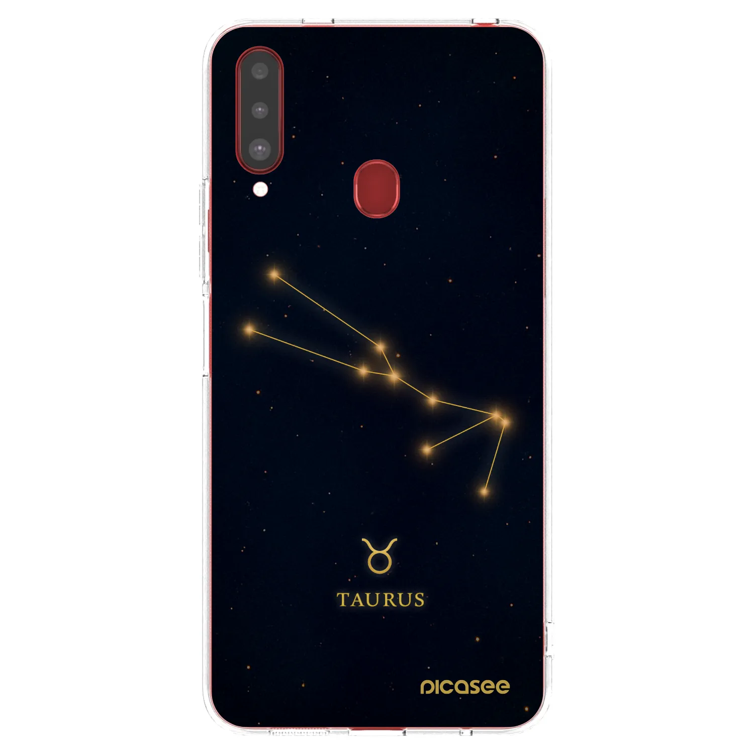Picasee átlátszó szilikon tok az alábbi mobiltelefonokra Samsung Galaxy A20s - TAURUS