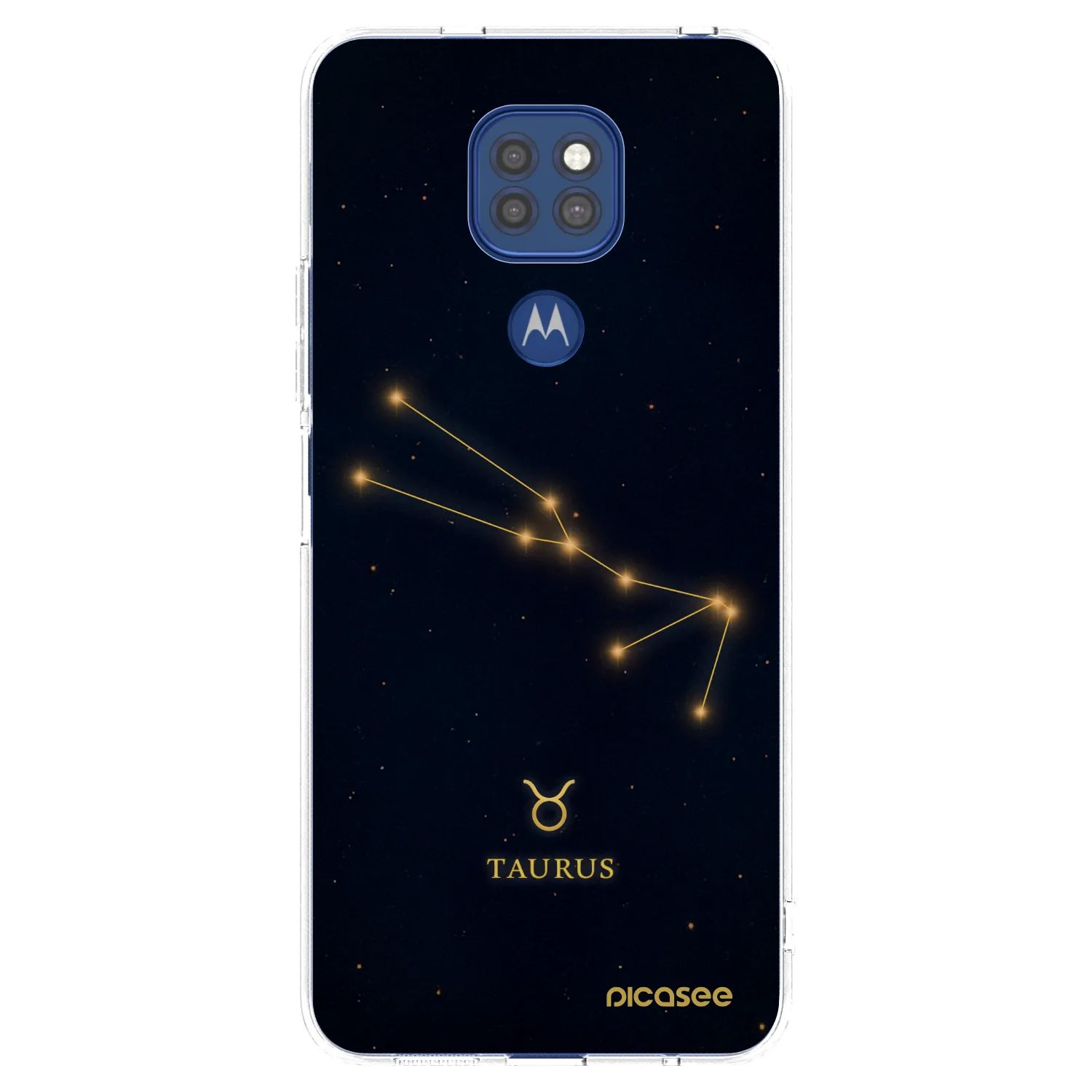 Picasee átlátszó szilikon tok az alábbi mobiltelefonokra Motorola Moto G9 Play - TAURUS