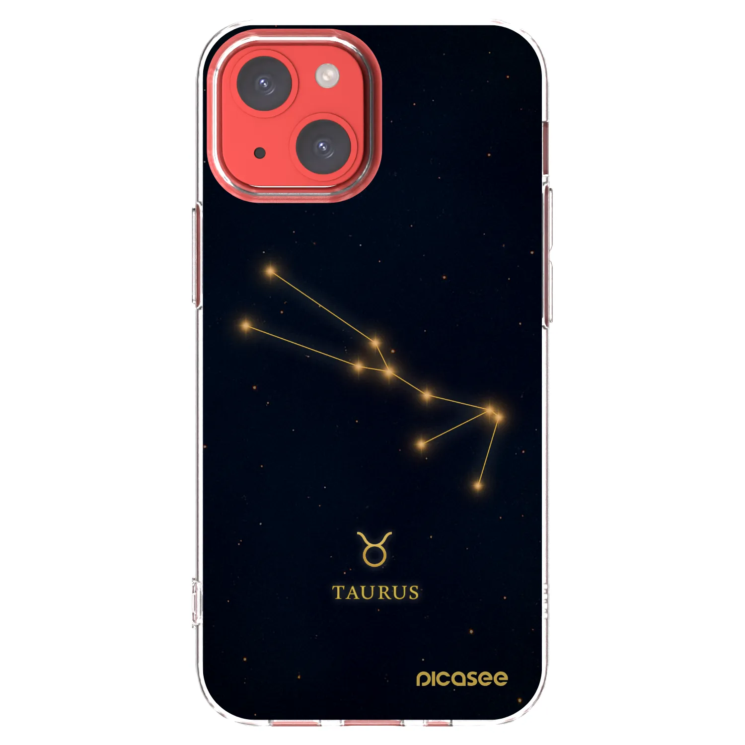 Picasee átlátszó szilikon tok az alábbi mobiltelefonokra Apple iPhone 13 mini - TAURUS
