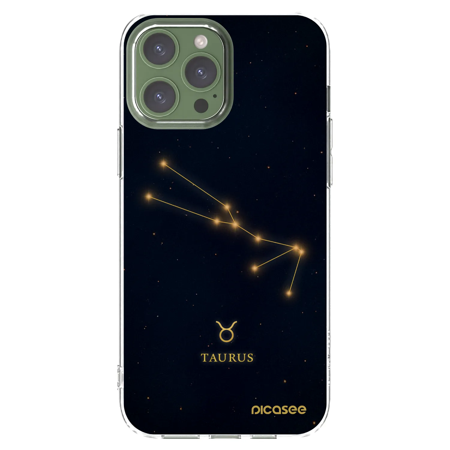 Picasee átlátszó szilikon tok az alábbi mobiltelefonokra Apple iPhone 13 Pro Max - TAURUS