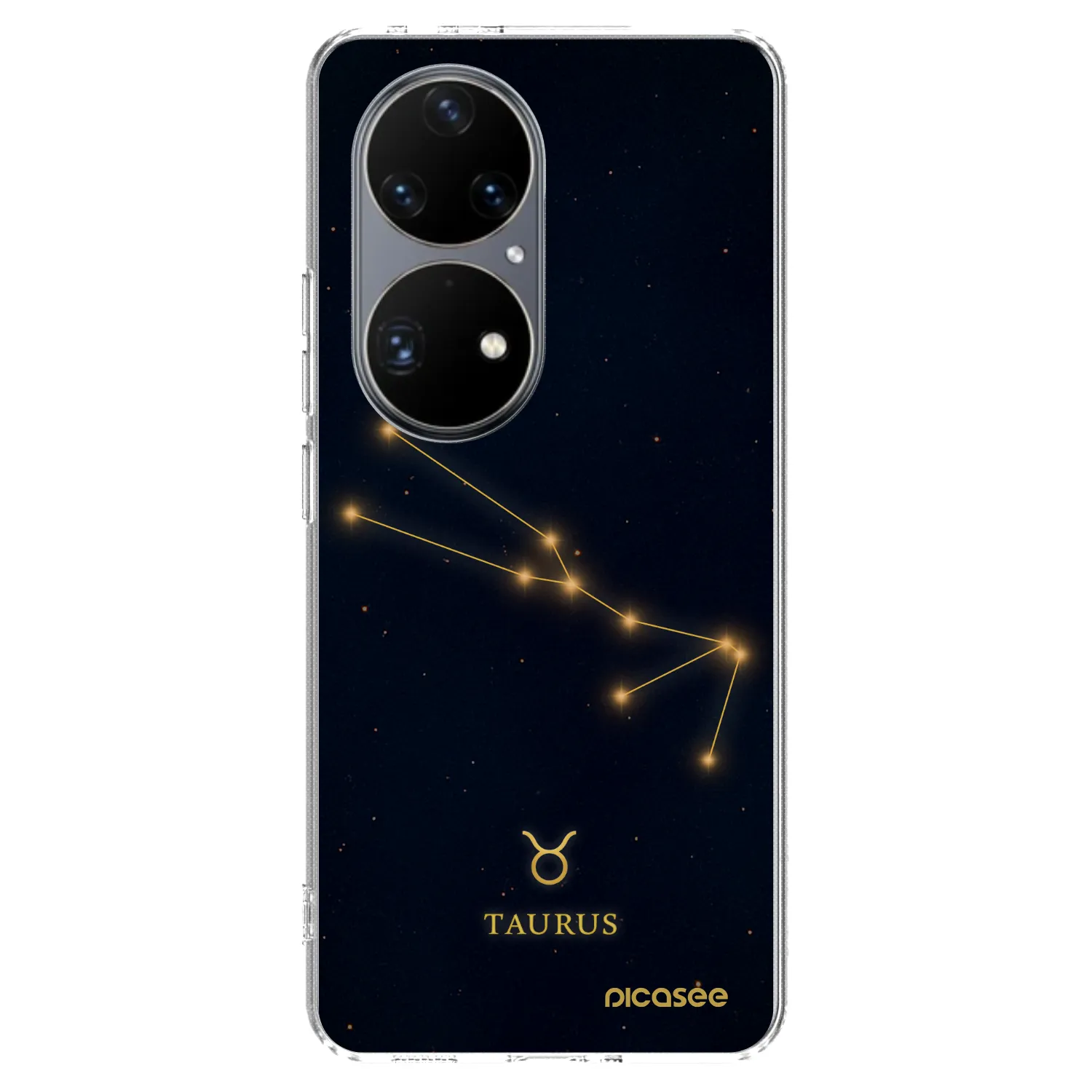Picasee átlátszó szilikon tok az alábbi mobiltelefonokra Huawei P50 - TAURUS