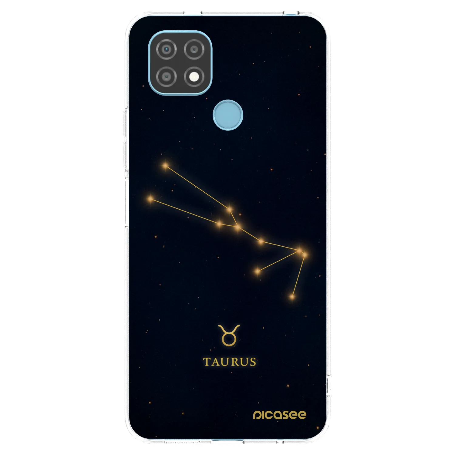 Picasee átlátszó szilikon tok az alábbi mobiltelefonokra Realme C21 - TAURUS