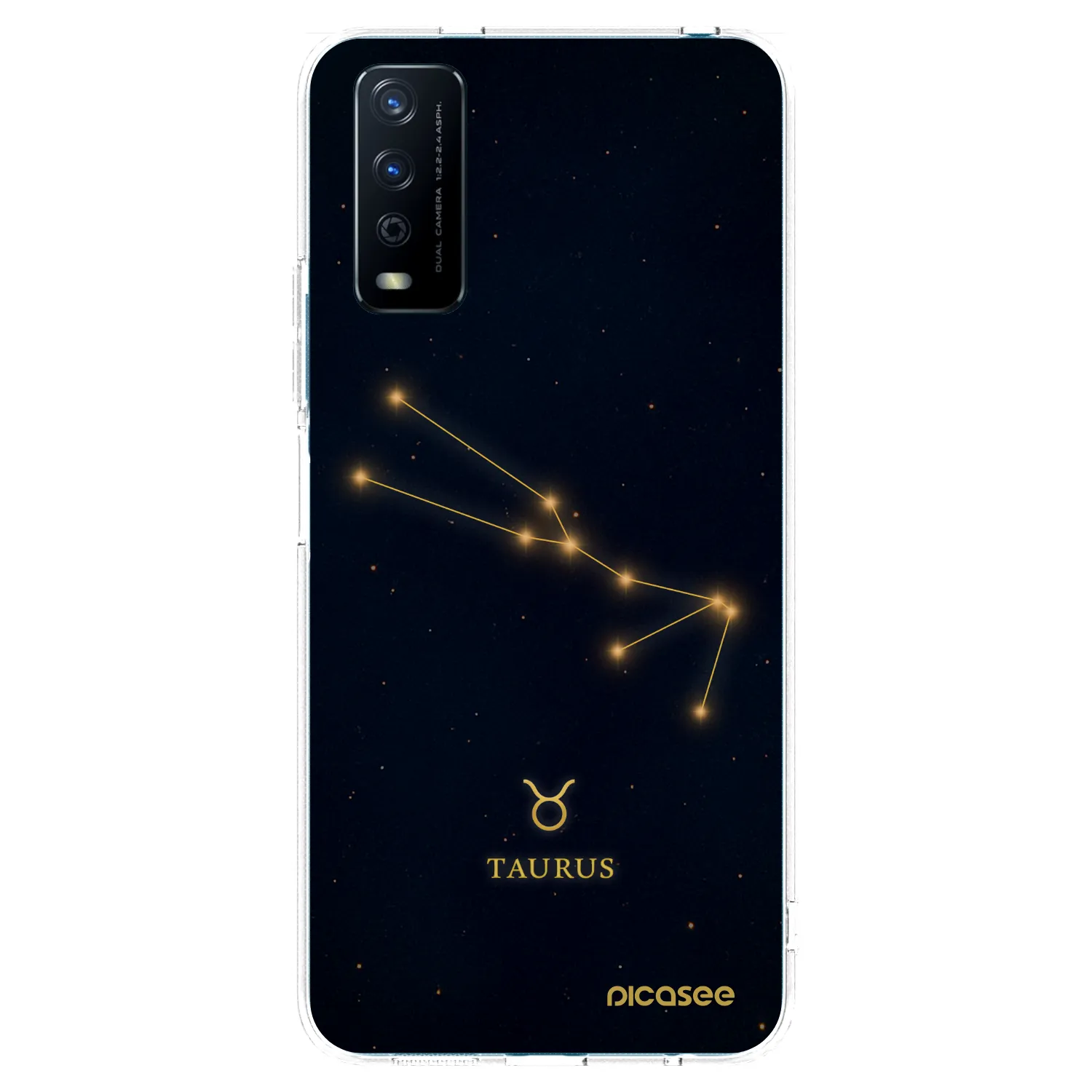 Picasee átlátszó szilikon tok az alábbi mobiltelefonokra Vivo Y11s - TAURUS