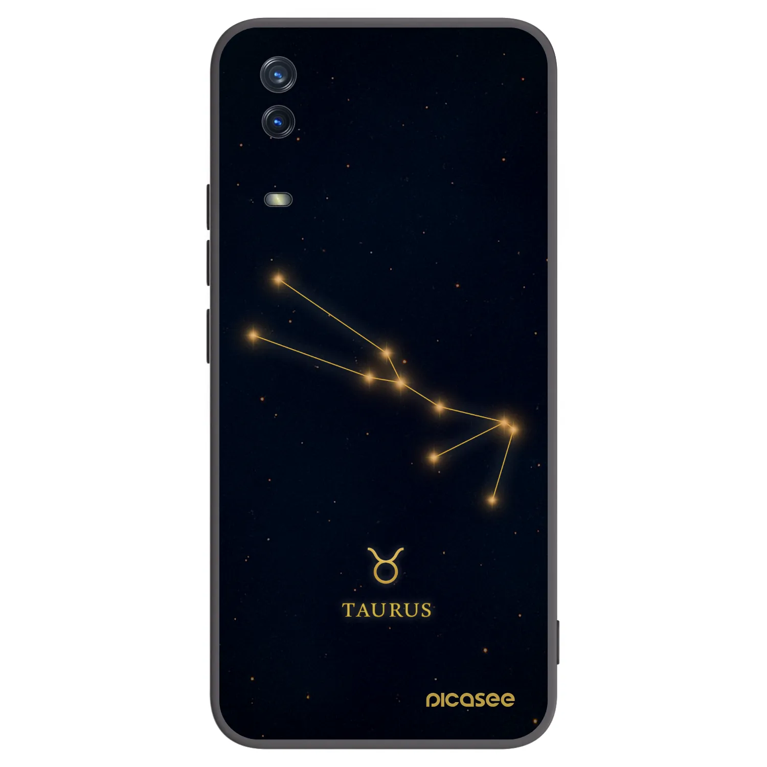 Picasee fekete szilikon tok az alábbi mobiltelefonokra Vivo Y11s - TAURUS