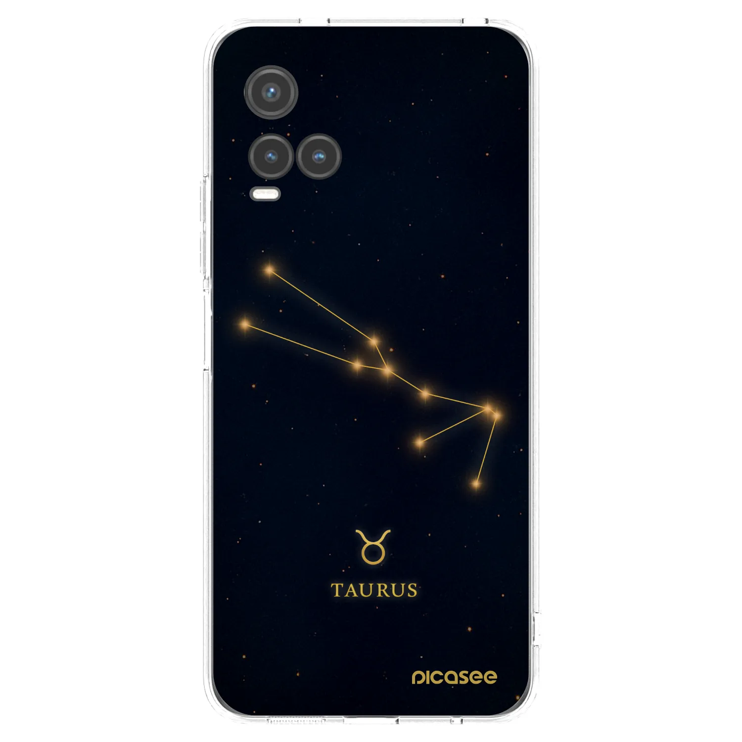 Picasee átlátszó szilikon tok az alábbi mobiltelefonokra Vivo Y33s - TAURUS